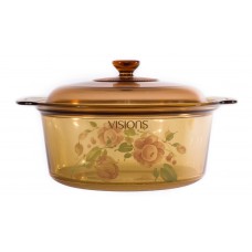 Visions 5L Covered Dutch Oven Country Rose